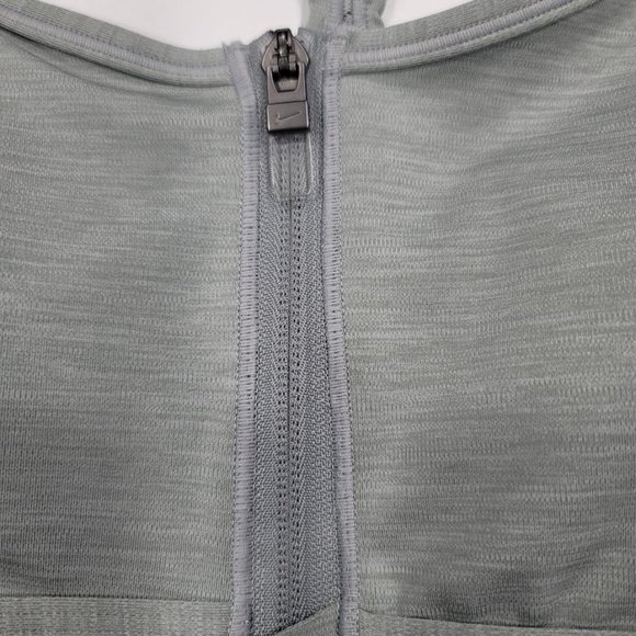 Nike Dri-Fit Indy Zip Front Bra  Sz Small - Picture 3 of 8
